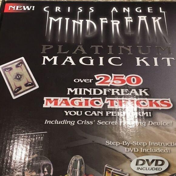 Criss Angel Magic Kit w/ DVD - Learning Magic! - Picture 2 of 10